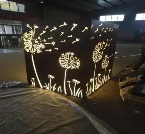 耐候钢灯箱